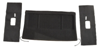 Hutablage für Kofferraum in Schwarz, Golf 2 &Co , OE Ref. 191867769