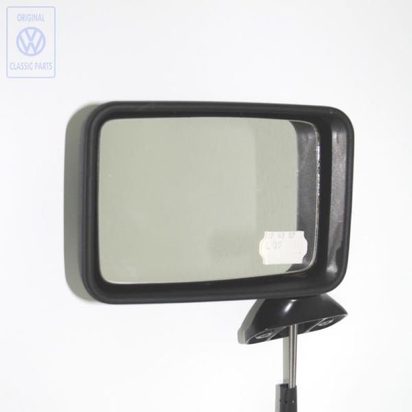 Exterior mirror left, convex, adjustable, Golf 2&Co up to. year 87 OE Ref. 191857501E