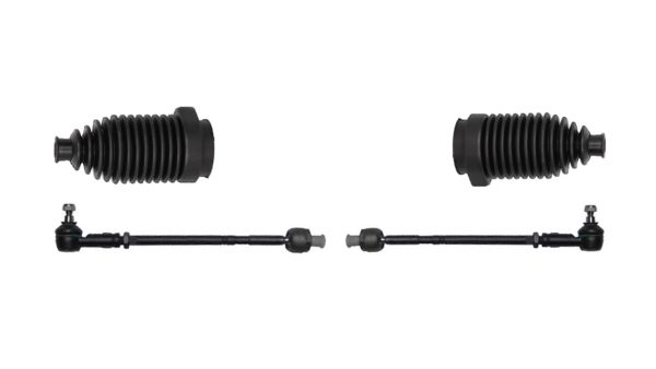 Tie rod set with steering boots, both sides, for Golf 1 &Co