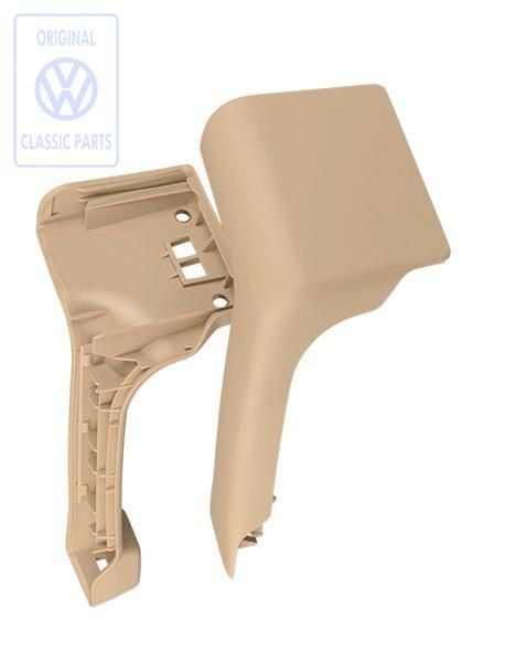 Interior door handle, pull handle, driver's cab, right, light beige, T4 bus, OE Ref. 701867162A Q70