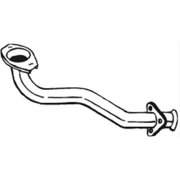 Downpipe, Golf 2 &Co 1,6-1,8L Cat OE Ref. 191253091AP