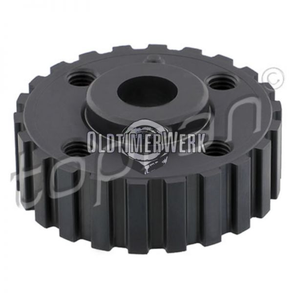 Riemenrad, Kurbelwelle vorn, Golf 1 &Co, Passat,1,5-1,8L Benziner und T4. OE Ref. 049105263C