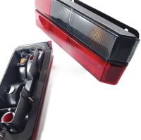 Rücklicht-Satz, rot / schwarz, dunkel getönt, Golf 1, OE Ref. 171945099