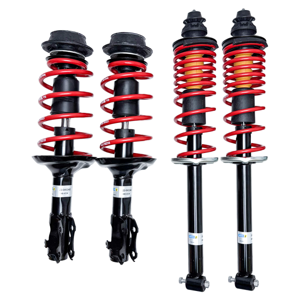 Golf 2 GTI Fahrwerk, komplett vormontiert, Tieferlegung 35mm, H&R Cup Kit