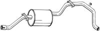 Schalldämpfer, Endtopf, VW Caddy 1,5L-1,8L Benziner, OE Ref. 147253609