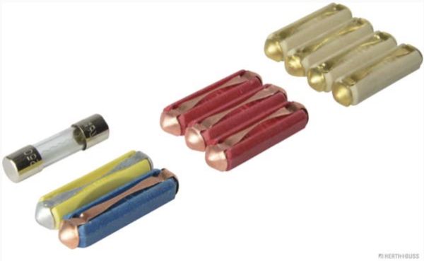 Torpedosicherung-Set, 10-teilig, von 5A bis 25A