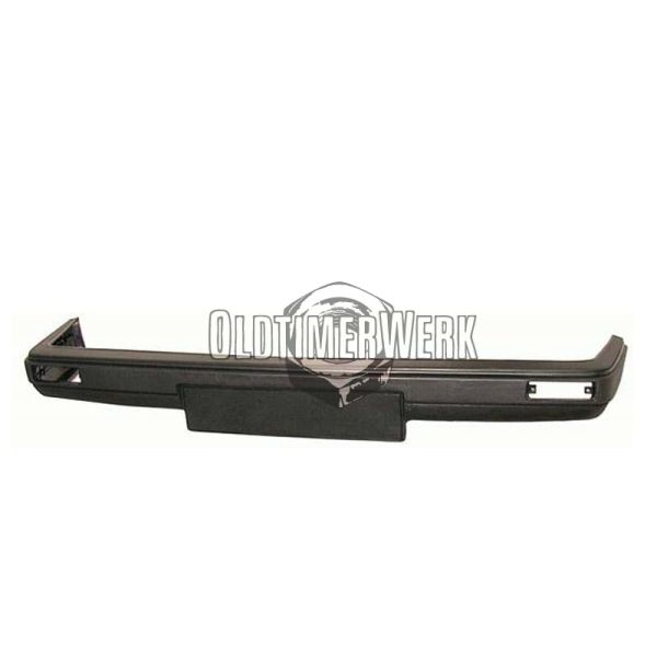 B-STOCK Front bumper, black, narrow version, Golf 2 & Co, OE Ref. 191107103