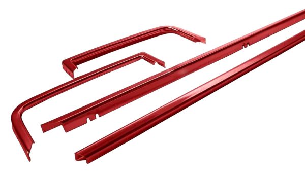 Trim set red. front grille GTI ,Golf 1 & Co, OE ref. 171898655