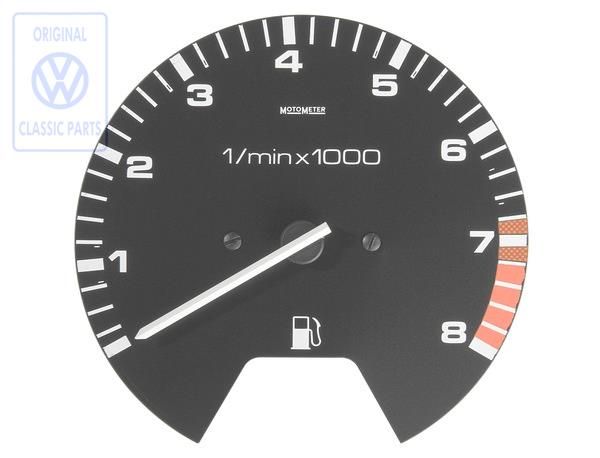 Rev counter for VW Golf 2 GTI 16V OE Ref. 191919253E