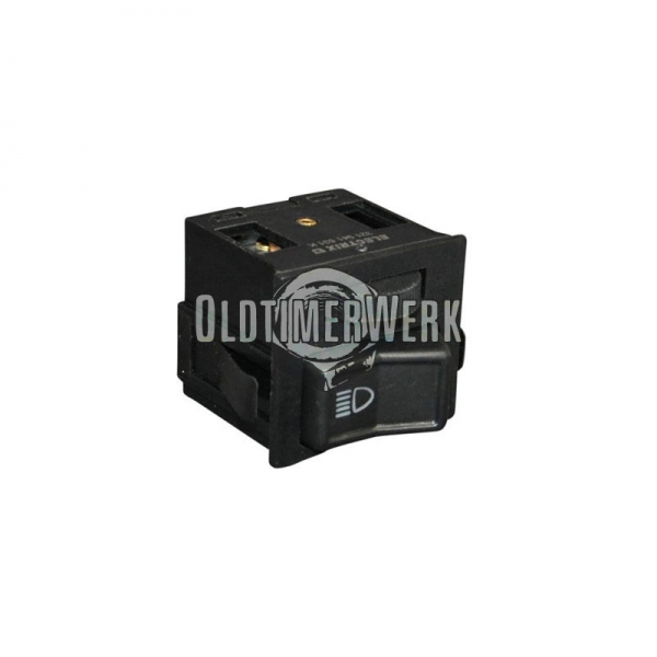 Lichtschalter 10-polig für LWR Golf 1 Cabrio OE Ref. 323941531G, Schalter, Elektrik, Golf 1 und Co