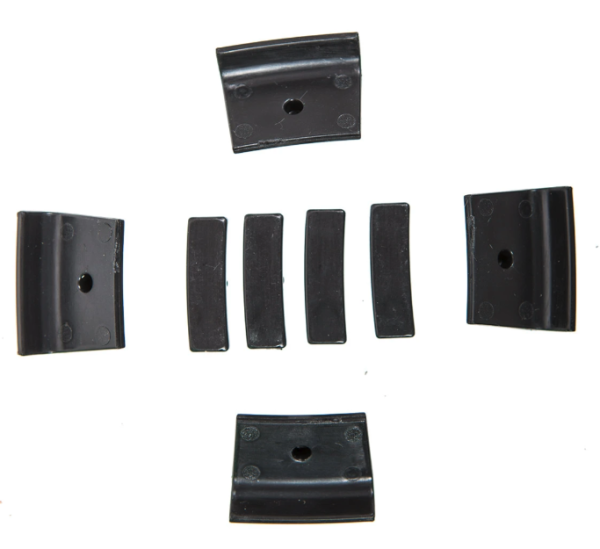 Sliding Pad Set for Swivel Seat / Swivel Base – VW T3 (OE 251881320 / 251881319)