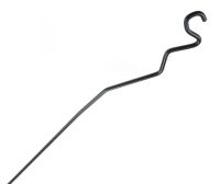 Haubenstange, schwarz, Aufsteller für Motorhaube, Golf 2 &Co, OE Ref. 191823363