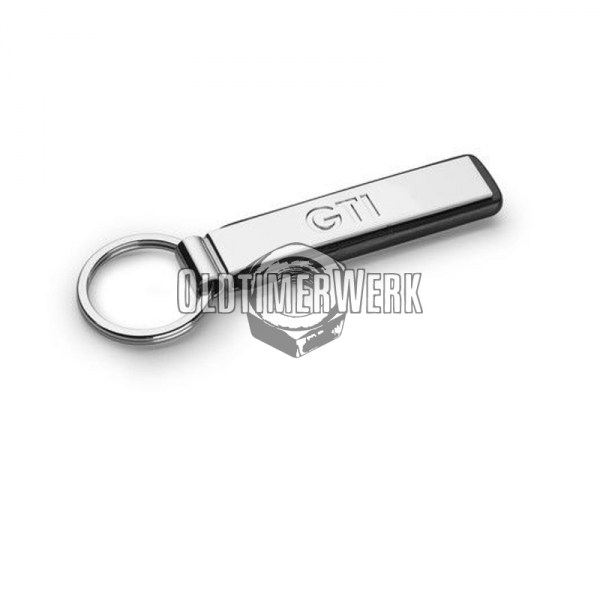 Schlüsselanhänger mit Schriftzug GTI als Gravur
