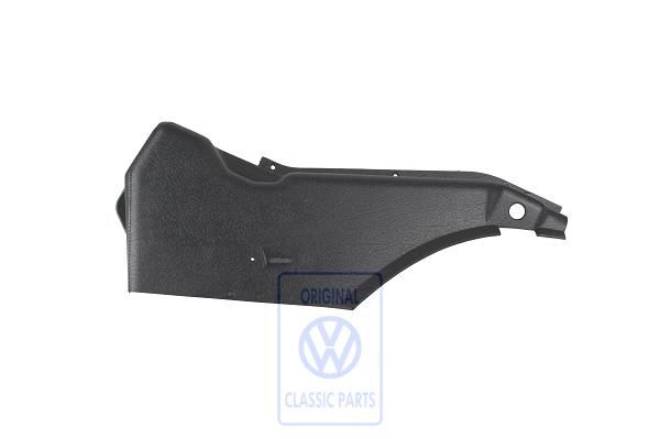 Hinge Cover, left, Golf 1 Cabrio, OE Ref. 155871197B 01C