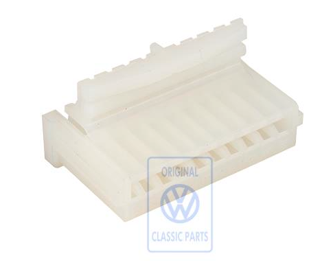 Spring contact housing, 10-pin, Volkswagen Golf & others, Volkswagen Type 2 (T3), OE ref. 113971998A