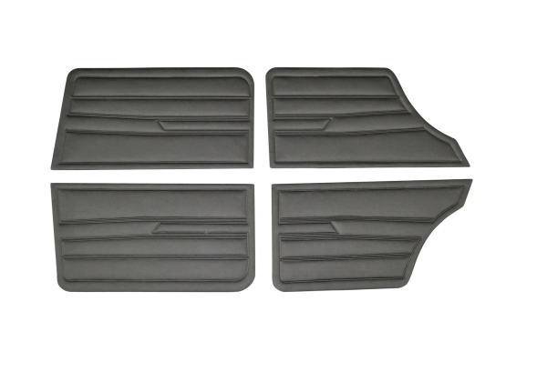 Türverkleidung- Set, Vinyl, Schwarz für Golf 1 4-Türer OE Ref. 173867015