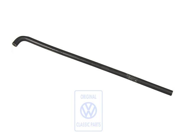 Winkelschlauch, Unterdruckschlauch, 3,5mm, Golf &Co K-Jetronic, OE Ref. 049133394D