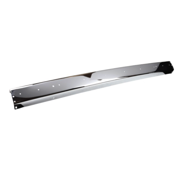 Chromstoßstange hinten, mit Löchern für Prallgummi, T3, Top Qualität, 2,3mm stark, OE Ref. 255807311