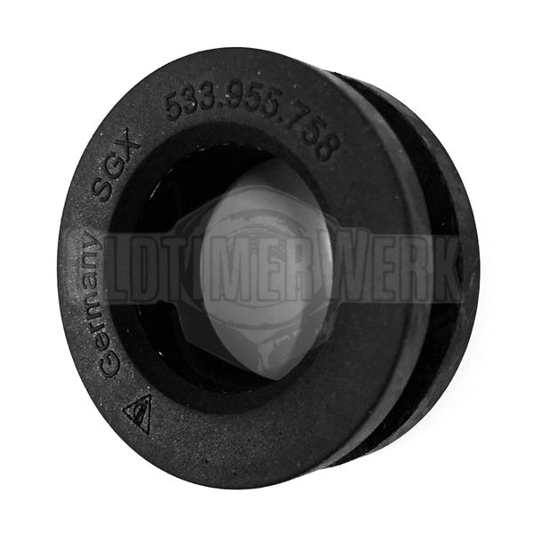 Rubber seal, rear wiper shaft, Scirocco 53b, OE Ref. 533955758