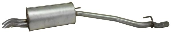 Rear silencer, rear muffler T4 Bus 1.9-2.4L Diesel OE Ref. 074253609BA