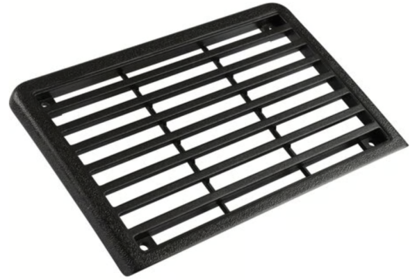 Verkleidung, Blende für Lautsprecher am Armaturenbrett, schwarz, T3 Bus, OE Ref. 251857227
