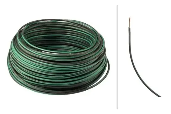 Vehicle cable, FLY - cable, single-core 1.5mm black-green