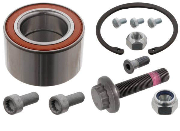 Control arm with bushes, front left, T4 from 01/96 OE Ref. 7D0407151A