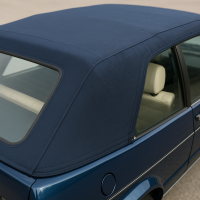 Verdeck für Golf 1 Cabrio, Stoff, dunkelblau, dreilagig, OE Ref. 155871035G
