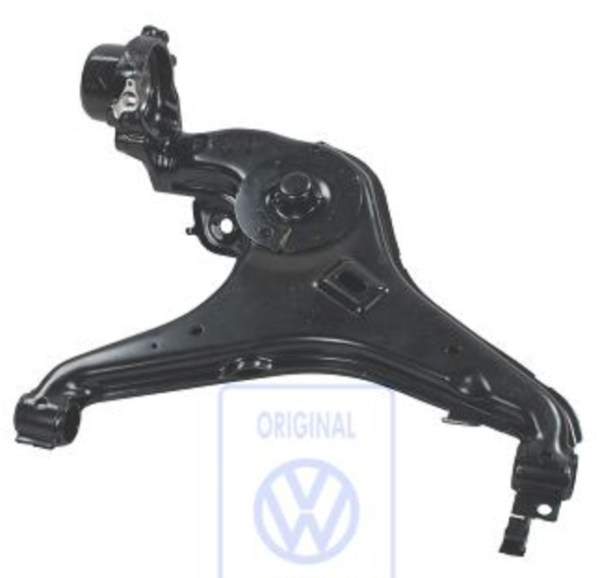 Rear axle control arm, wishbone, right rear axle T4 up to 01/96 OE Ref. 701501404T