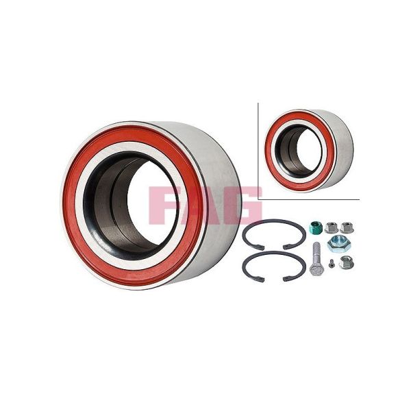 Wheel bearing incl. mounting material Front for Golf 2 & Co from year 08/1987 OE Ref.357498625B