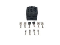 Relay carrier, 9-pin, on fuse box, Golf & Co, Passat, Bus, OE Ref. 161937501B