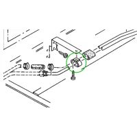 Schelle für Schutzprofil, Hydraulikrohre Servolenkung, T3, OE Ref. 251422475
