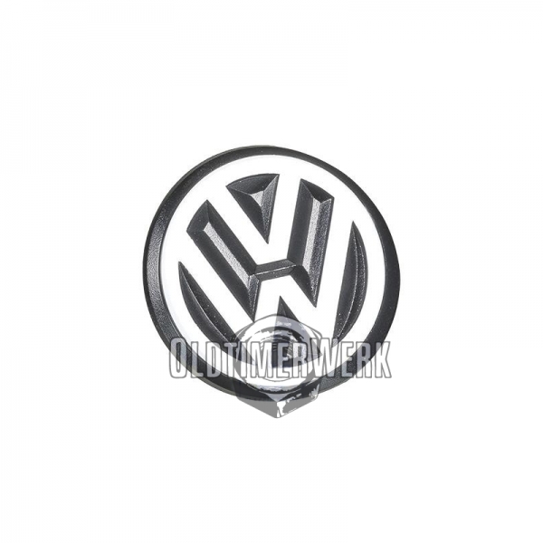 VW Zeichen Emblem Schwarz für Heckklappe passend für VW T3 T4