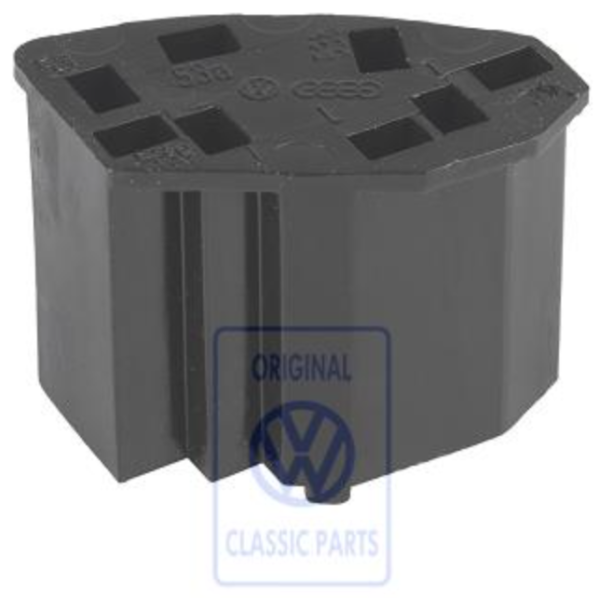 Flat contact housing, steering column lever plug, Golf &Co and T3 OE Ref. 171953635A