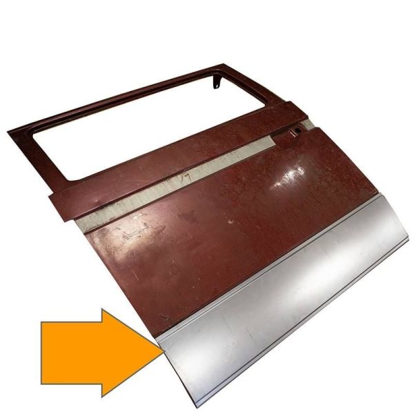 Repair panel for sliding door, lower outside T3 OE ref. 251843107