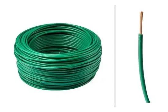 Vehicle cable, FLY - cable, single-core 1.5mm green