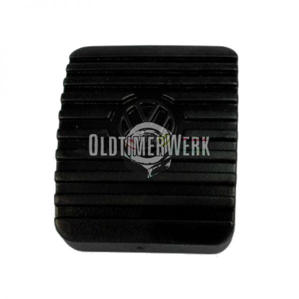 Pedalgummi für Brems- oder Kupplungspedal mit VW Emblem, T3 OE Ref. 311721173A