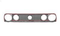 Kühlergrill, GTI, Doppelscheinwerfer, Golf 2 ab 08/87, OE Ref. 191853653K QN5