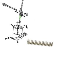 Druckfeder, Rückwärtsgang Sperre am 5 Gang-Schalthebel, T3, OE Ref. 251711244B