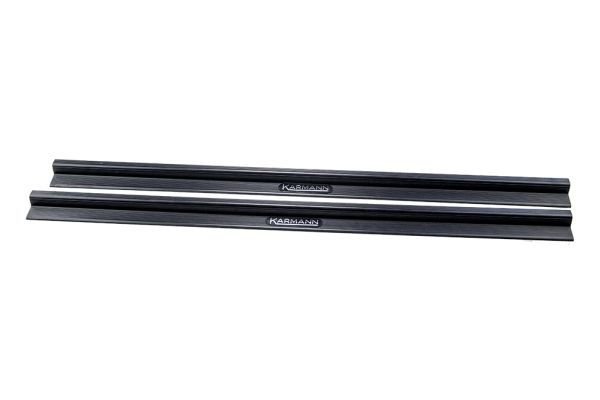 Door sill trims with Karmann logo, Golf 1 Cabrio, OE Ref. 155853369A