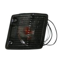 Streuscheibe, Blinker vorne rechts, schwarz, mit E-Prüfzeichen, T3, OE Ref. 251953142