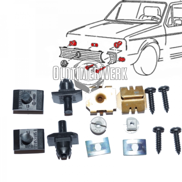 Motorhaubendämmung für VW Golf 1 Dämmmatten Motorhaube Dämmung, Montagematerial, Karosserie, Golf 1 und Co