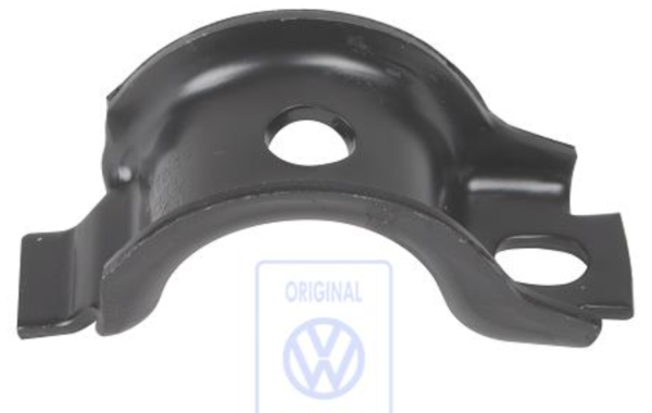 Bracket for rubber bearing on stabilizer bar, rear axle T4 OE Ref. 701511417