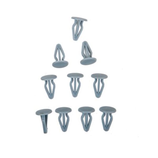 Clip Interior Panel, silvergrey, Set of 10 pcs., T3 OE Ref. 801867299