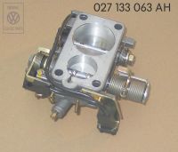 Drosselklappenstutzen für Golf 2 16V, OE Ref. 027133063AH
