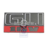 Schriftzug, Emblem "GLI 16V" für Kühlergrill Jetta 2 OE Ref. 165853679E