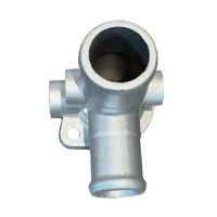 Kühlwasserflansch Alu, 3 Anschlüsse für Temperaturgeber, Golf & Co, OE Ref.  026121133 C