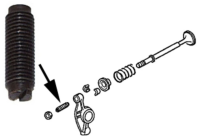 Einstellschraube M8x1,0 für Ventilspiel-Einstellung, T3 1,6L LBX, OE Ref. 043109451