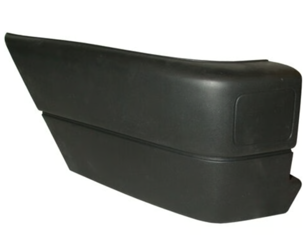 Rear left bumper corner without opening, T4 bus up to year of manufacture 96, OE ref. 701807321B