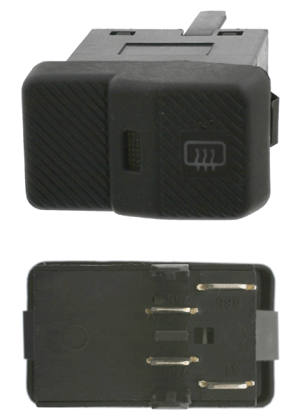 Switch for rear window heating T4 Bus up to year 12/95OE Ref. 535959621